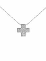 Collana Donna Croce in Oro Diamante COOR-8-198